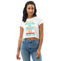 Thumbnail for Life is to short for Straight Hair Tee.